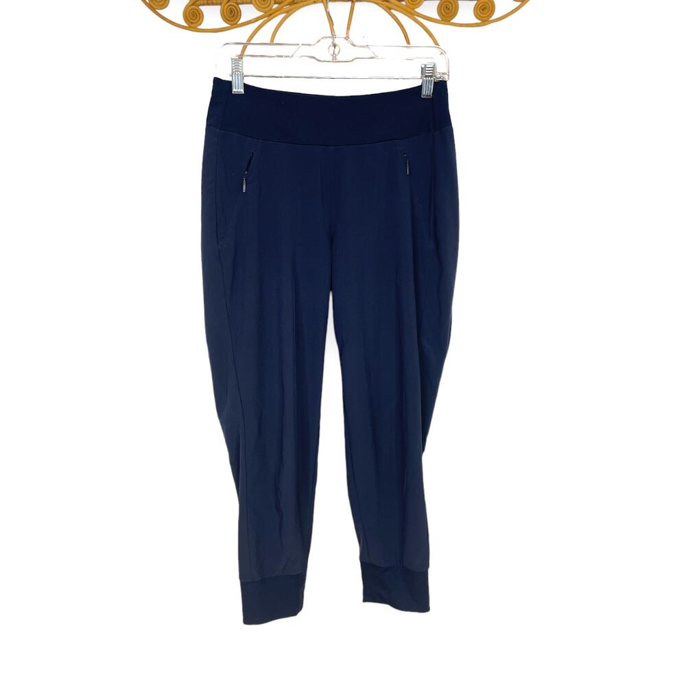 Athleta Soho Cropped jogger blue 4